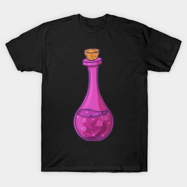 Vampire Teeth Potion T-Shirt by Batg1rl